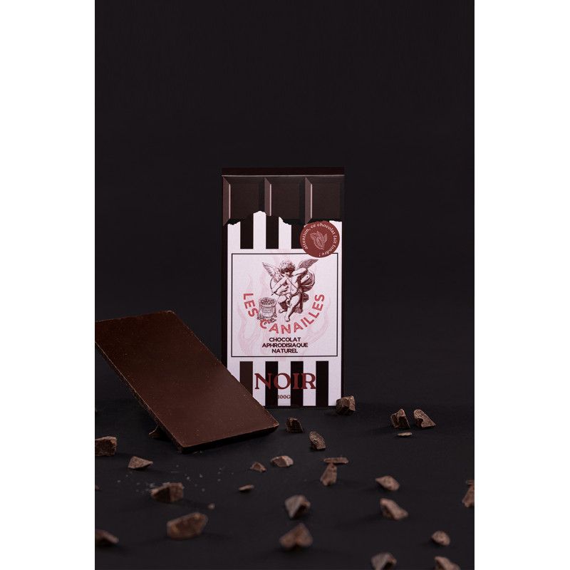Chocolat noir - Tablette 100g - Les canailles