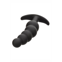 Plug anal Vibrant avec 5 perles - Calexotics 2