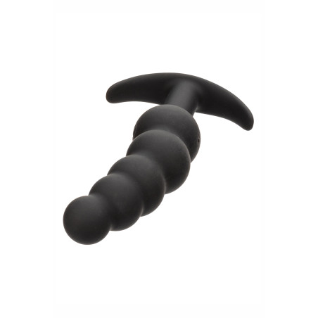 Plug anal Vibrant avec 5 perles - Calexotics