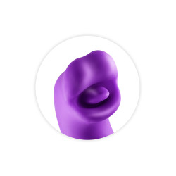 Vibromasseur rabbit 3-en-1 Kissy violet - Yoba 2