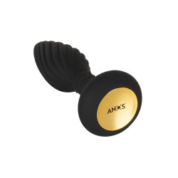 Plug anal vibrant et rotatif télécommandé - Anos 2