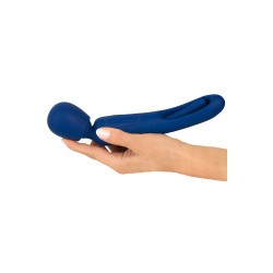 Vibro Wand réversible avec langue vibrante - Sweet Smile 2