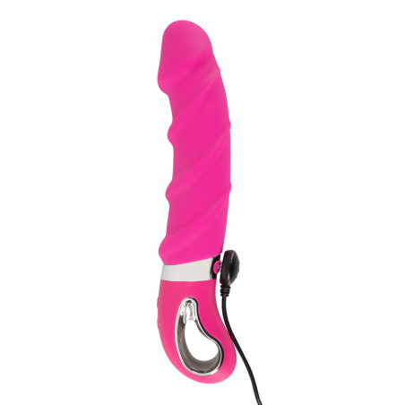 Vibro chauffant rechargeable 22,8 x 4 cm - Sweet Smile