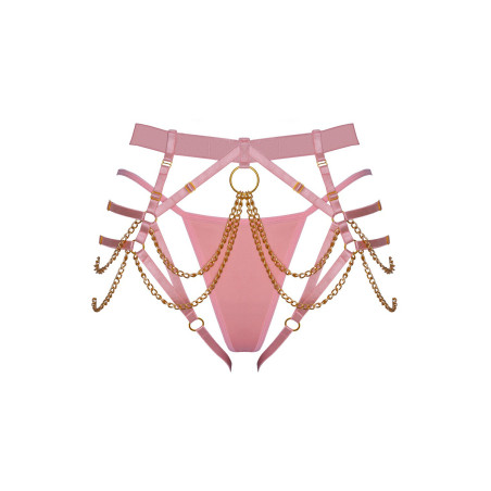 String harnais rose - Bad Kitty