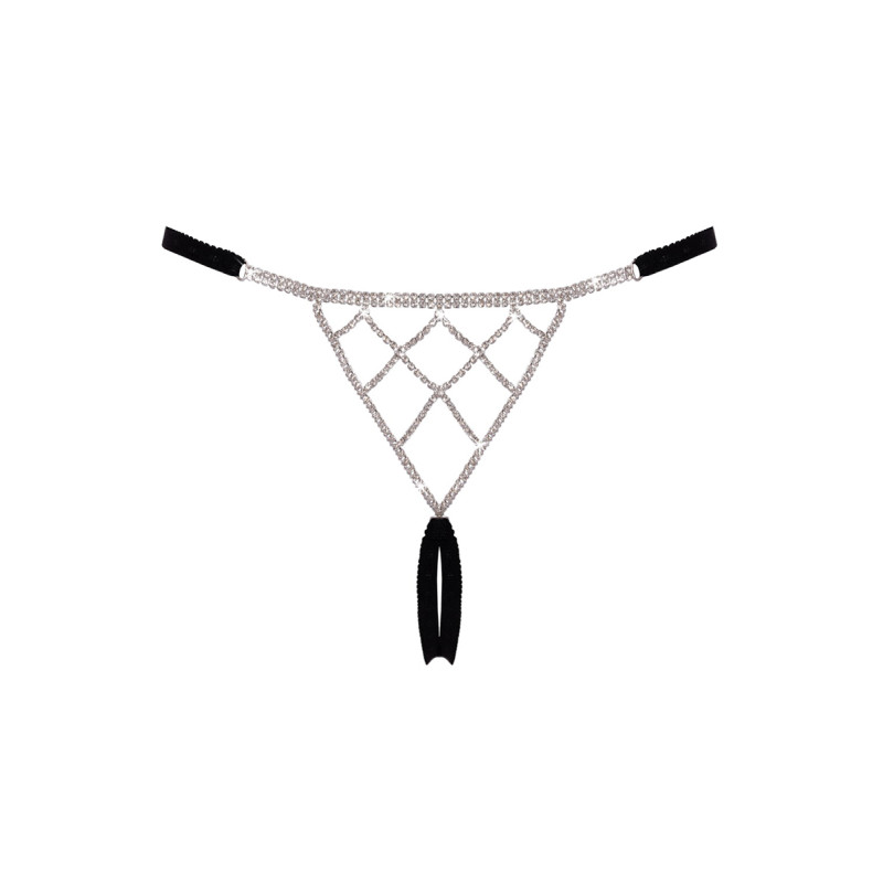 String ouvert strass - Cotelli Lingerie