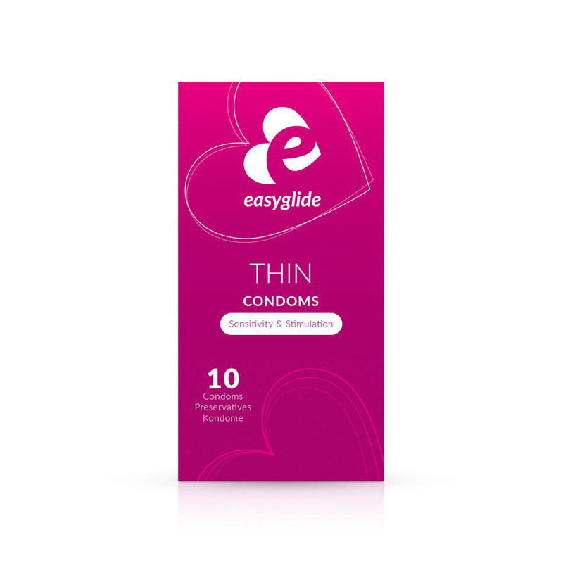 10 préservatifs Extra Fins - EasyGlide