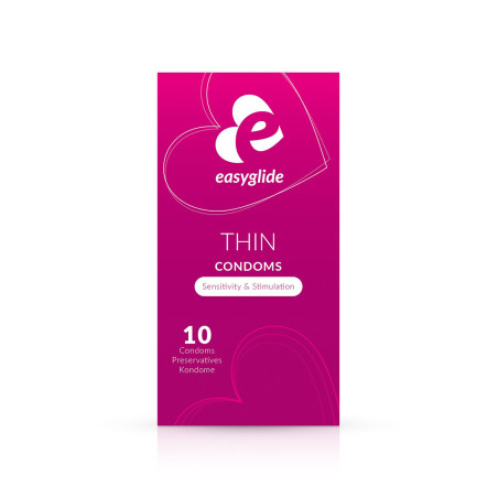 10 préservatifs Extra Fins - EasyGlide