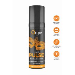 Gel stimulant embrassable Liquid Pulse - Orgie
