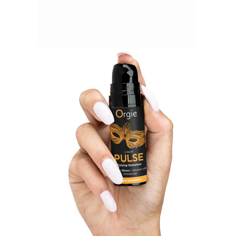 Gel stimulant embrassable Liquid Pulse - Orgie
