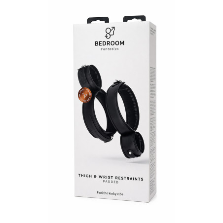 Menottes bondage cuisses et poignets - Bedroom Fantasies