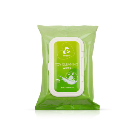 25 lingettes Lingettes nettoyantes pour sextoys - EasyGlide