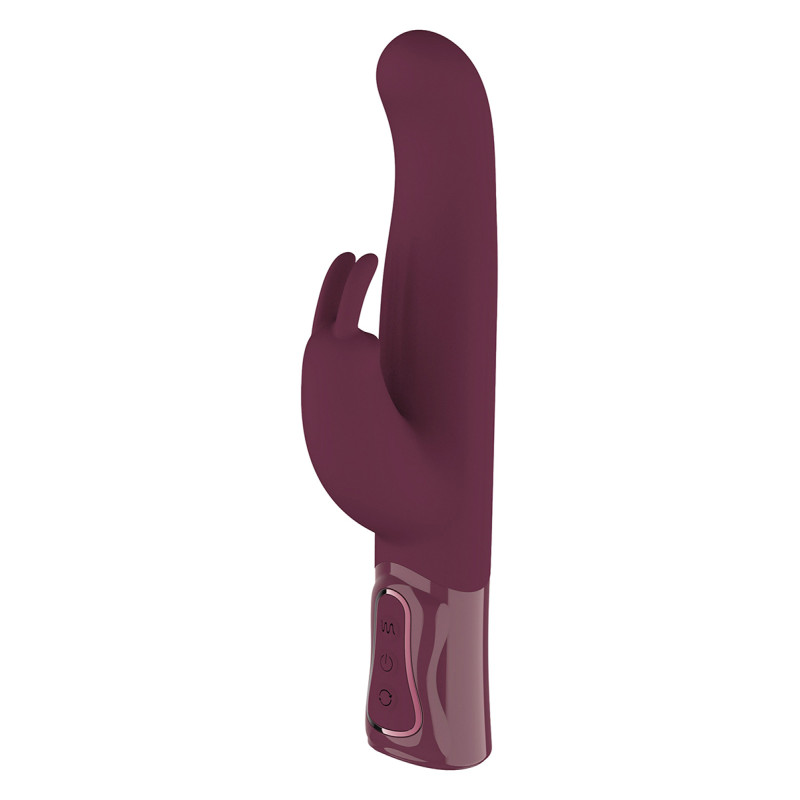 Vibro Rabbit rotatif triple stimulation XXL - She.E.O