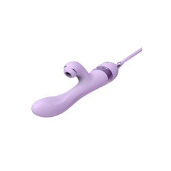Vibro Rabbit 3 en 1 Purple Sucker - DIK 2