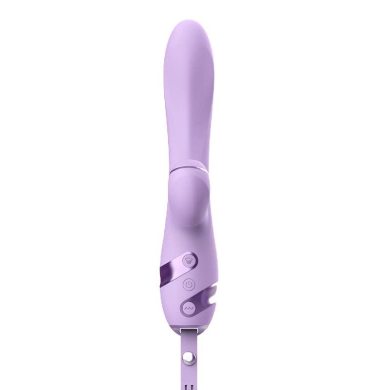 Vibro Rabbit 3 en 1 Purple Sucker - DIK