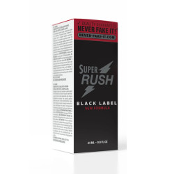 Poppers Super Rush Black Label Aluminium 24ml 2