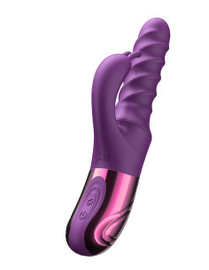 Vibro Swirl Rabbit Thrusting Vibrator - She.E.O 2