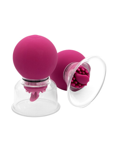 Pompe à clitoris et tétons rotative et vibrante - She.E.O.