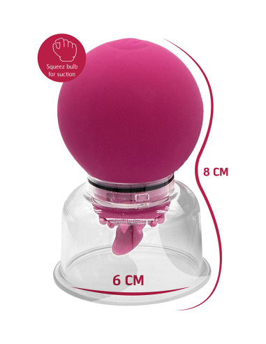 Pompe à clitoris et tétons rotative et vibrante - She.E.O.