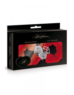 Menottes de Poignets Rouge - Sweet Caress 2