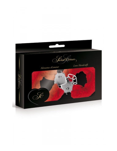 Menottes de Poignets Rouge - Sweet Caress