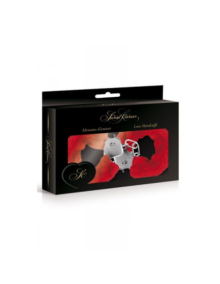 Menottes de Poignets Rouge - Sweet Caress