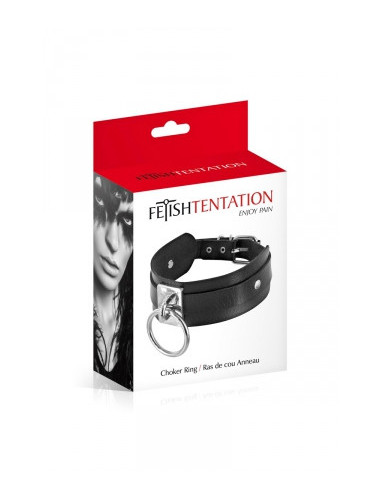 Collier BDSM large - Fetish Tentation
