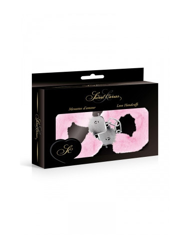 Menottes Rose Sweet Caress - Faux Fourrure & Métal