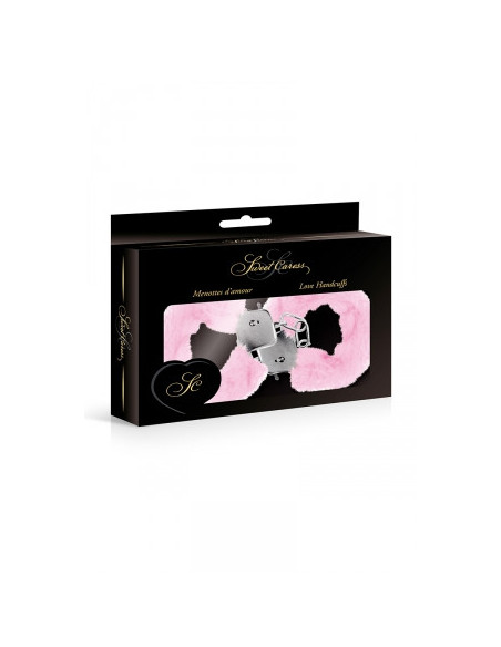Menottes Rose Sweet Caress - Faux Fourrure & Métal