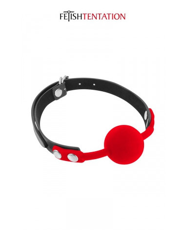 Boule Gagging Rouge - Fetish Tentation