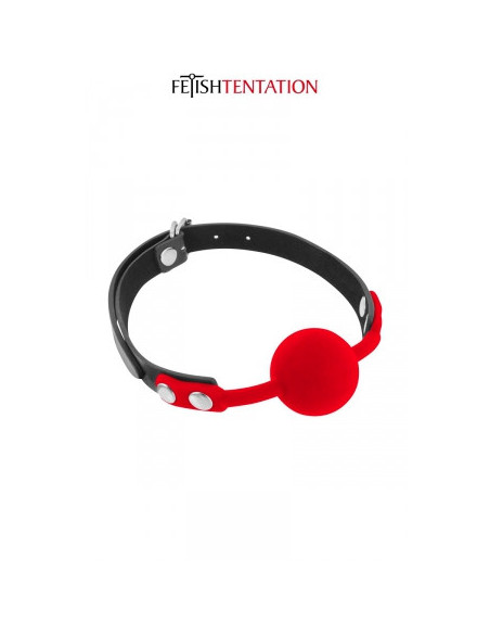 Boule Gagging Rouge - Fetish Tentation