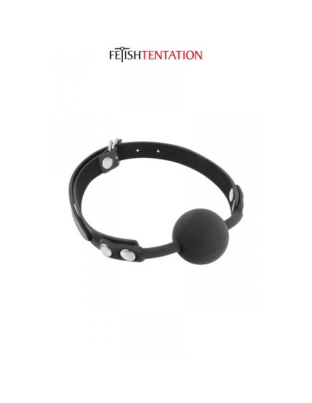 Baillon boule noir - Fetish Tentation