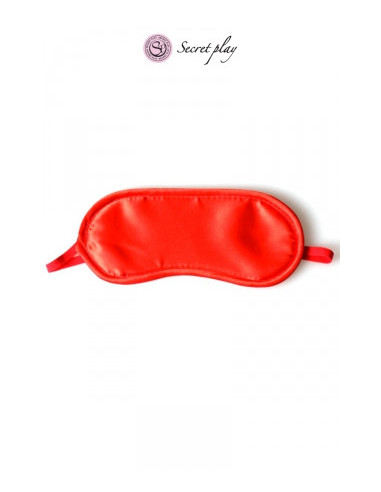 Bandeau rouge Secret Play - Cagoule sensorielle