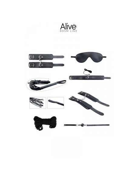 Kit BDSM Secret Desires Noir - Alive