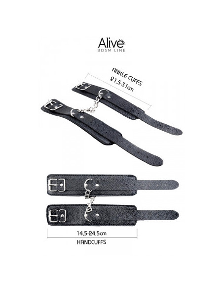 Kit BDSM Secret Desires Noir - Alive