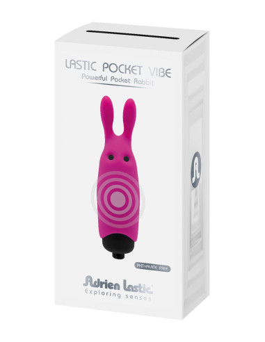Pocket vibe lapin rose - Adrien Lastic