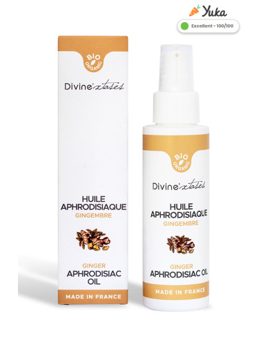 Huile de massage BIO Gingembre Ylang Ylang