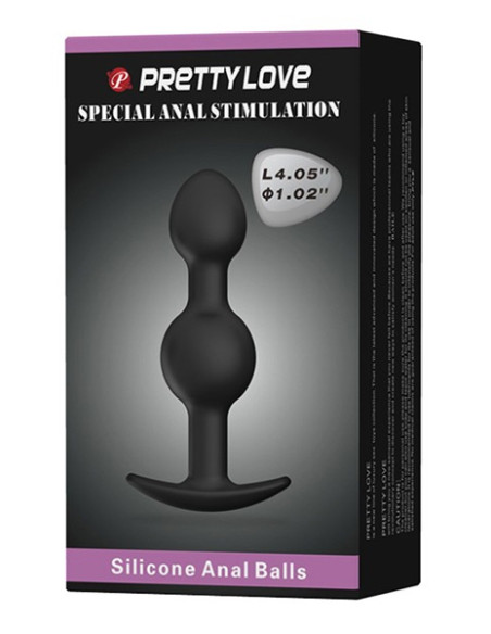 Silicone anal balls 10,3 cm