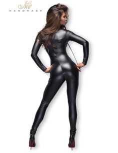 Combinaison intégrale F162 et laisse fetish 2