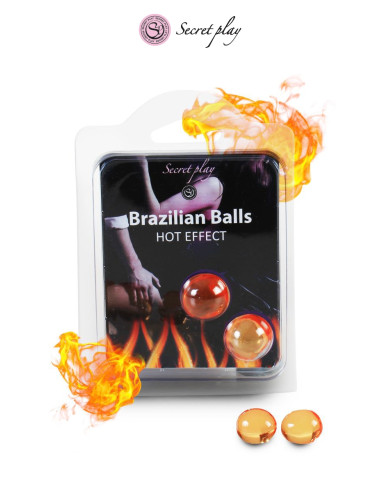 2 Brazilian Balls effet chaleur 