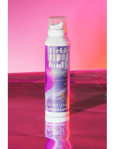 Mousse massage crépitante - monoï