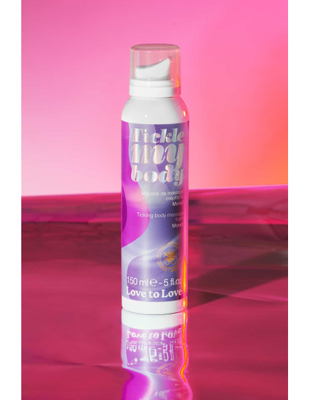 Mousse massage crépitante - monoï