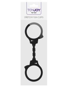 Menottes silicone stretchy - noir 2