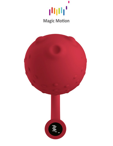 Oeuf vibrant connecté Magic Fugu rouge - Magic Motion