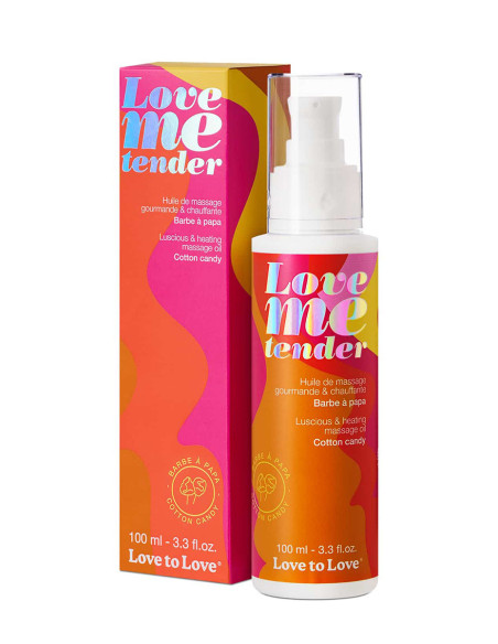 Huile de massage barbe a papa 100ml - Love to Love