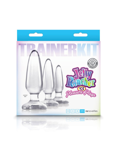 Kit d'entrainement anal Jelly Rancher Transparent