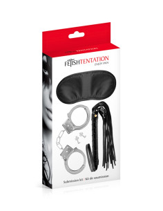 Kit de soumission 3 pièces - Fetish Tentation 2