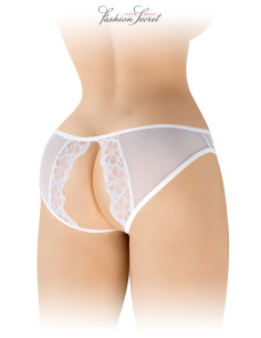 Culotte blanche ouverte Ambre - Fashion Secret 2