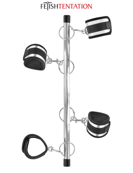 Barre de soumission 4 menottes Fetish Tentation