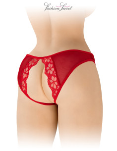 Culotte rouge ouverte Ambre - Fashion Secret 2