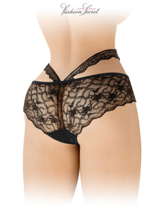 Culotte ouverte noire Marie - Fashion Secret 2